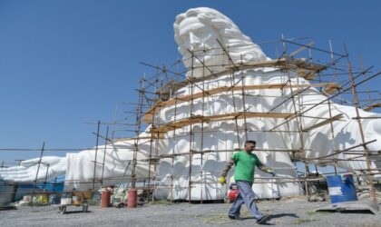 أرمينيا.. تصنيع رأس أطول تمثال للمسيح في العالم